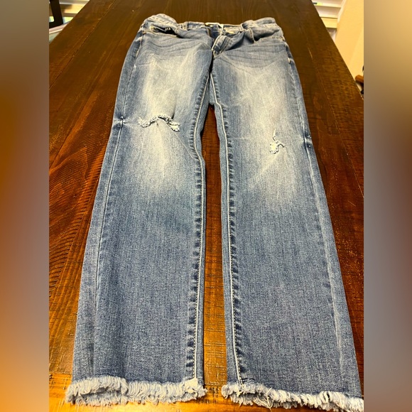 KanCan Denim - Kancan jeans Frayed Bottom Skinny Jeans size 28